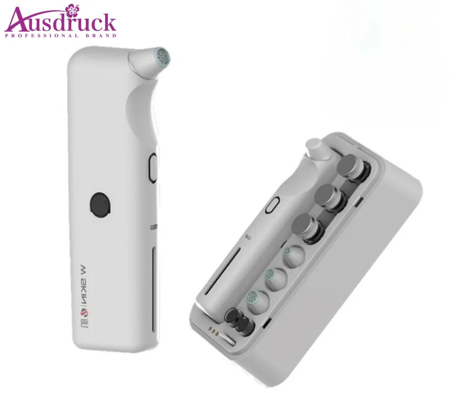 เครื่องมินิไฮโดรเดอร์มาเบรชั่น อควา เฟเชียล พร้อมฟังก์ชั่นกำจัดสิวเสี้ยน สำหรับดูแลผิวหน้าที่บ้าน