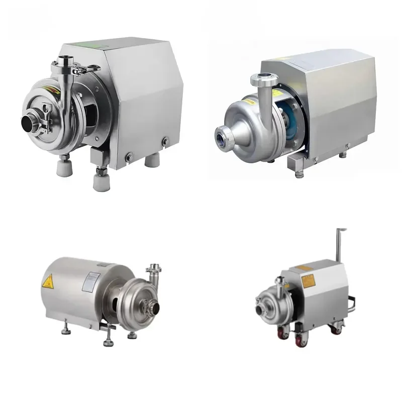 for Stainless Steel 304 Hygiene Centrifugal Pump for Chemical Liquid Food Beverage Milk Beer Transfer Sanitary Industrial Use