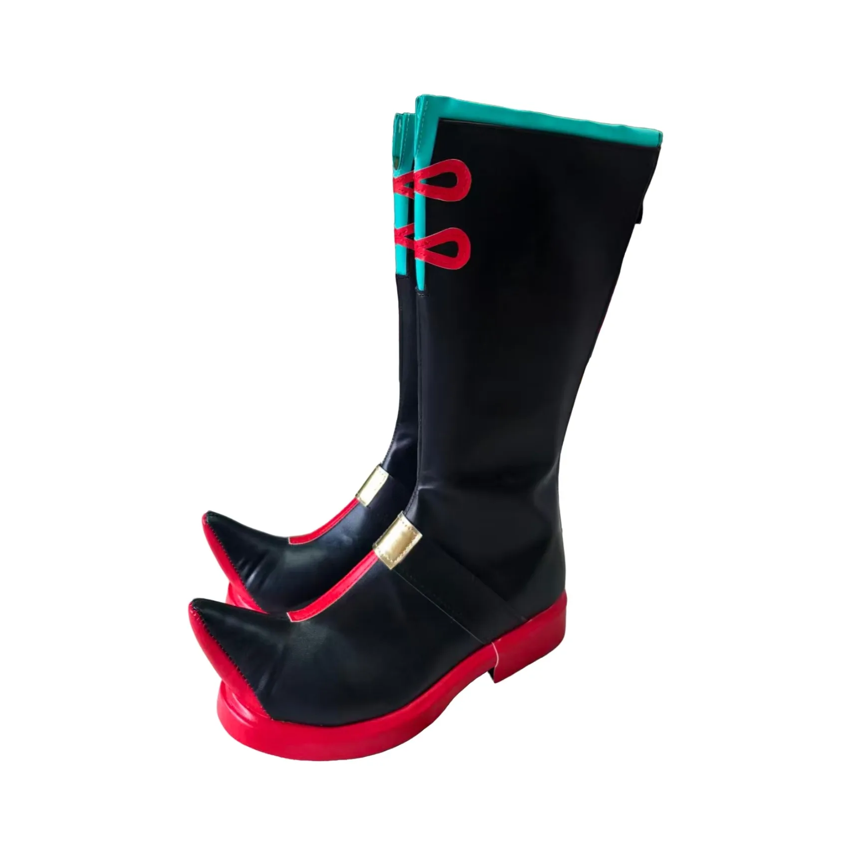 الرسام إدغار فالدن تأثيري أحذية لعبة الهوية الخامس تأثيري بولي أحذية أحذية من الجلد هالوين دور اللعب كرنفال أحذية الحفلات مخصص #4