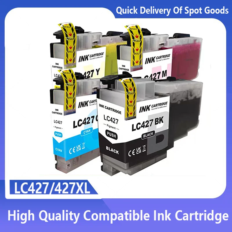 

Чернильный картридж LC427 LC427XL 427 427XL, совместимый с принтерами Brother HL-J6010DW MFC-J5955DW MFC-J6955DWMFC-J6957DW MFC-J6959DW