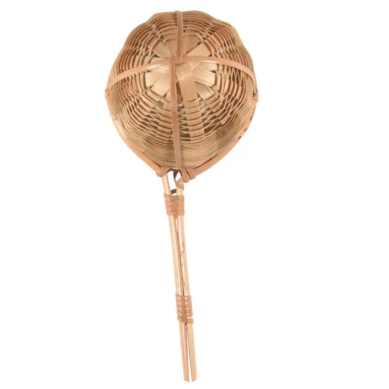B62B-Nature Bamboo Tea Strainer Filter Colander Infuser Handmade Weave Crafts Novelty Tea Tool Kung Fu Tea Gadgets Gift