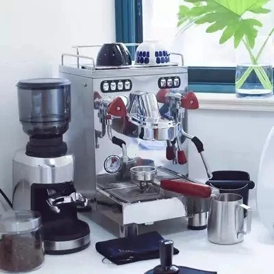 KD-320 Machine à café manuelle maison commerciale professionnelle expresso entièrement semi-automatique vapeur