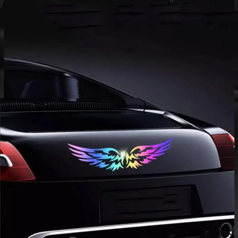 Reflective Decal Multicolored Decal Colorful Reflective Waterproof Decal Auto Exterior Decoration Accessories Adhesive For SUV