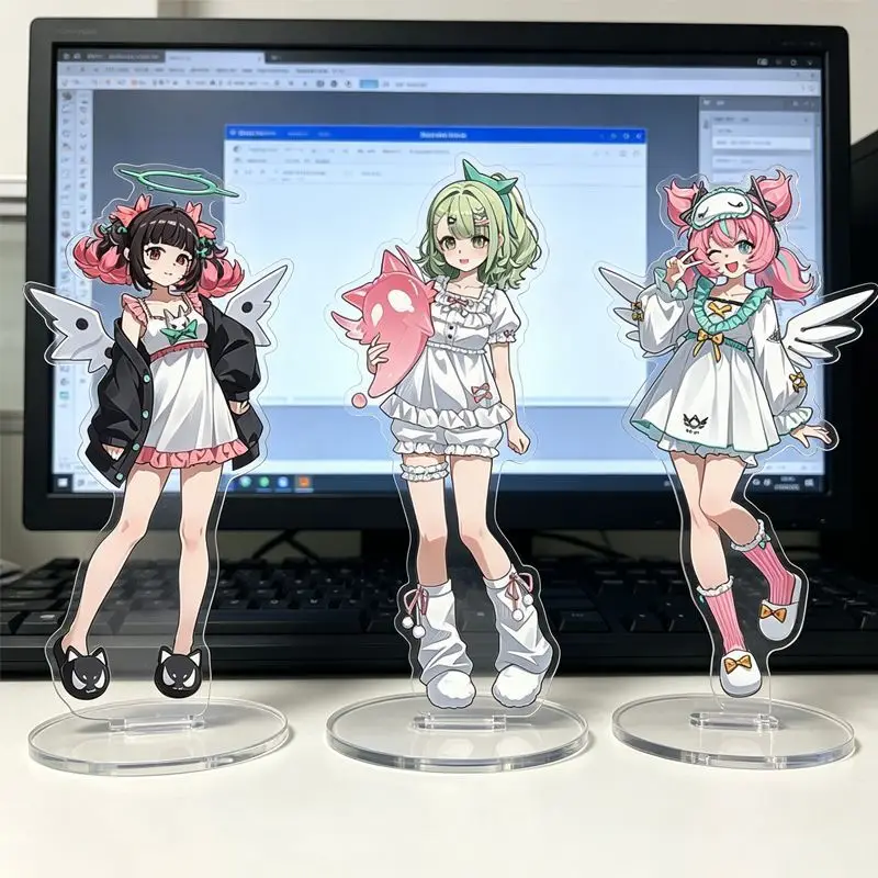 Figura de Anime Zenless Zone Zero, Aria Nangong Yu, Ángeles de la Ilusión, Figuras de Juguete, Muñeca de Acción de Dibujos Animados, Regalo de Acrílico