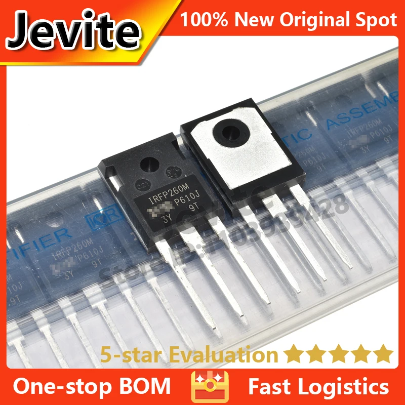 

Jevite 100% New Original electronics Controller IRFP260M IRFP260MPBF 200V 50A TO-220 MOSFET Transistor