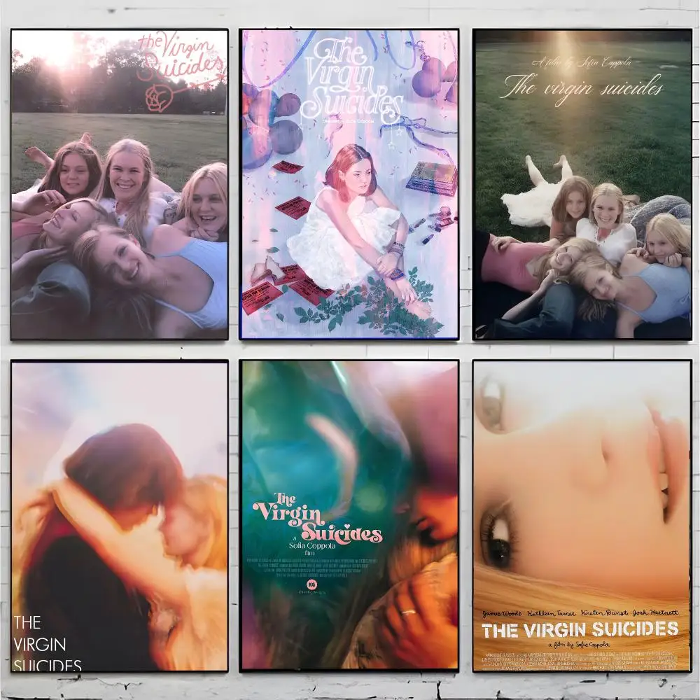 Melancholic Movie T-the Virgin Suicides Poster Superior Home Space  Indoor Decorative Art & Home Decor