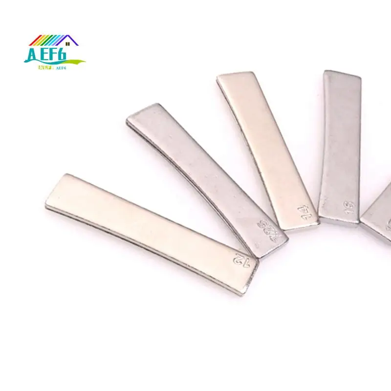 

AEF6-9-Piece Guitar Fret Installation Kit For Electric Acoustic Guitars With Brass Blocks
