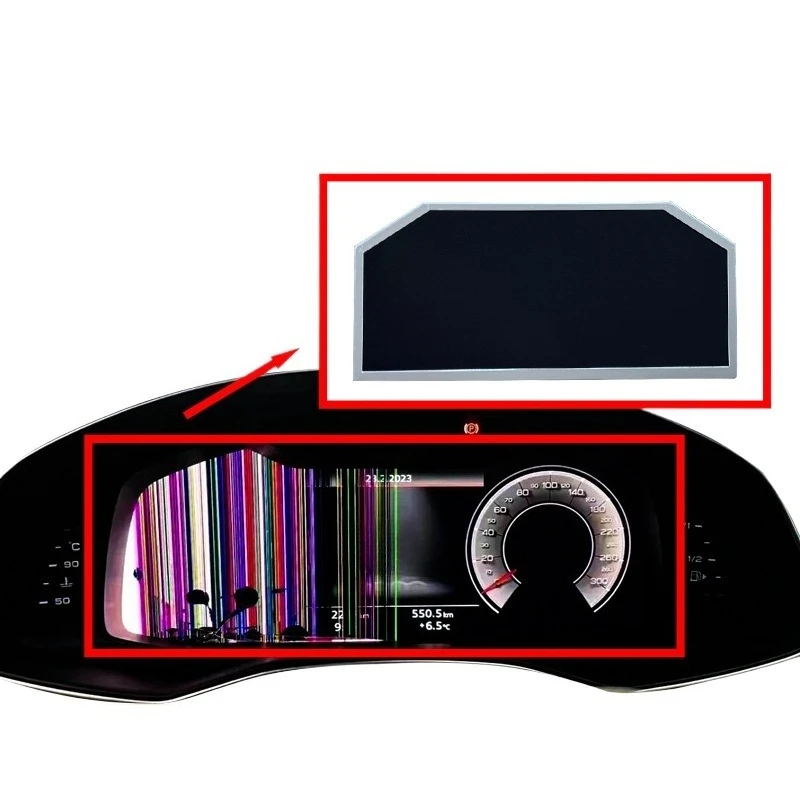 For Audi A4L A6L  Q5 Q7 Instrument Panel LCD Display Full Screen Maintenance 1pcs