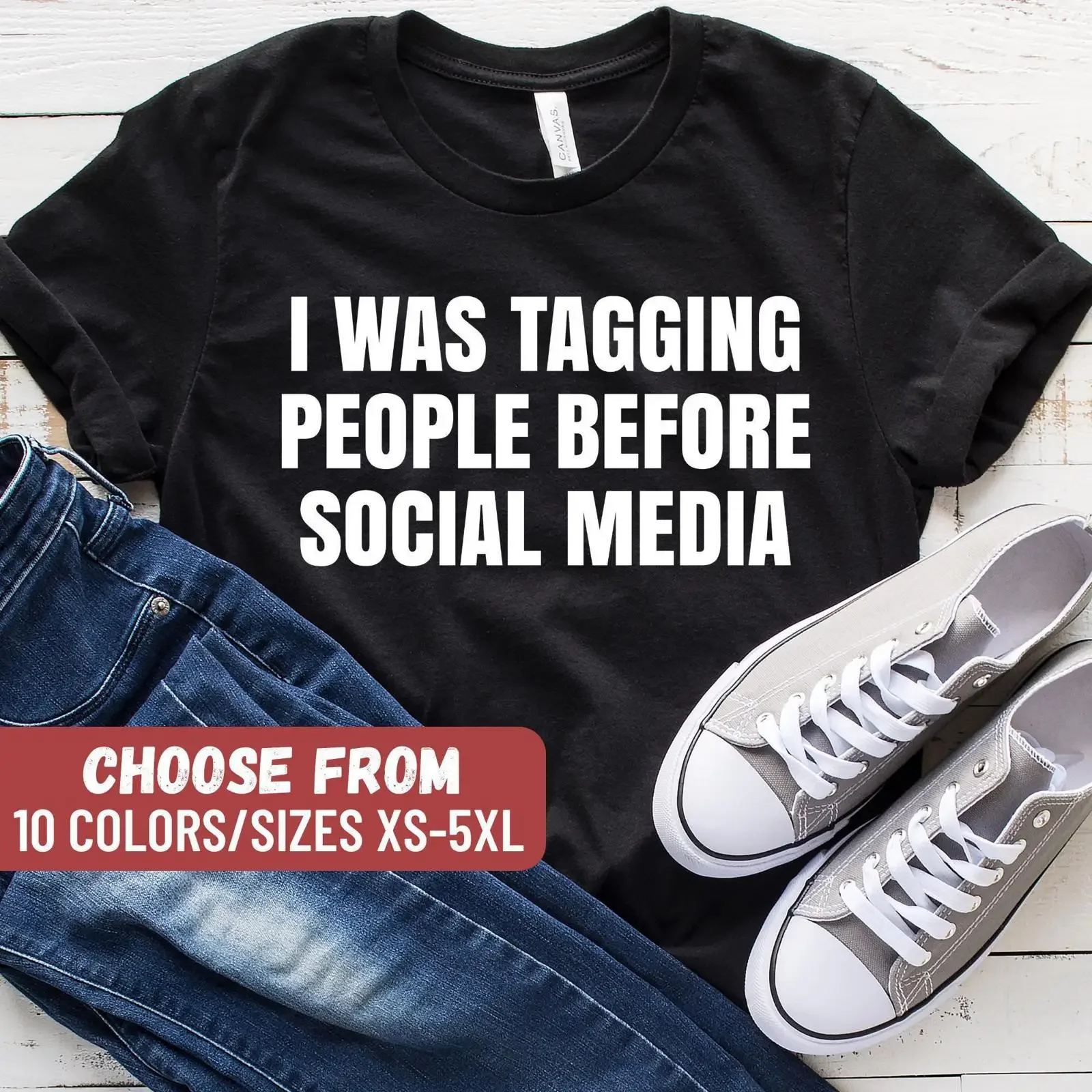 I Was Tagging People Before Social Media Funny Mortician T Shirt Funeral Director Mortuary Casual vintage Washed Comfortable