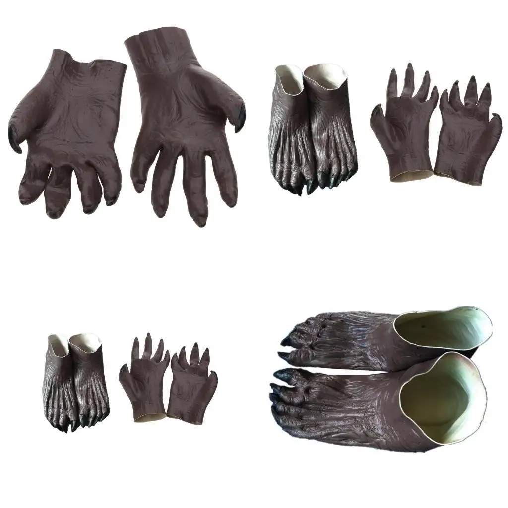 

39BD Cosplay Formwolf Glove Halloween Партия перчатки подростки для подростков.