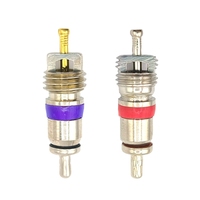 Air conditioning Charge cold medium interface valve core for BMW for benz for audi