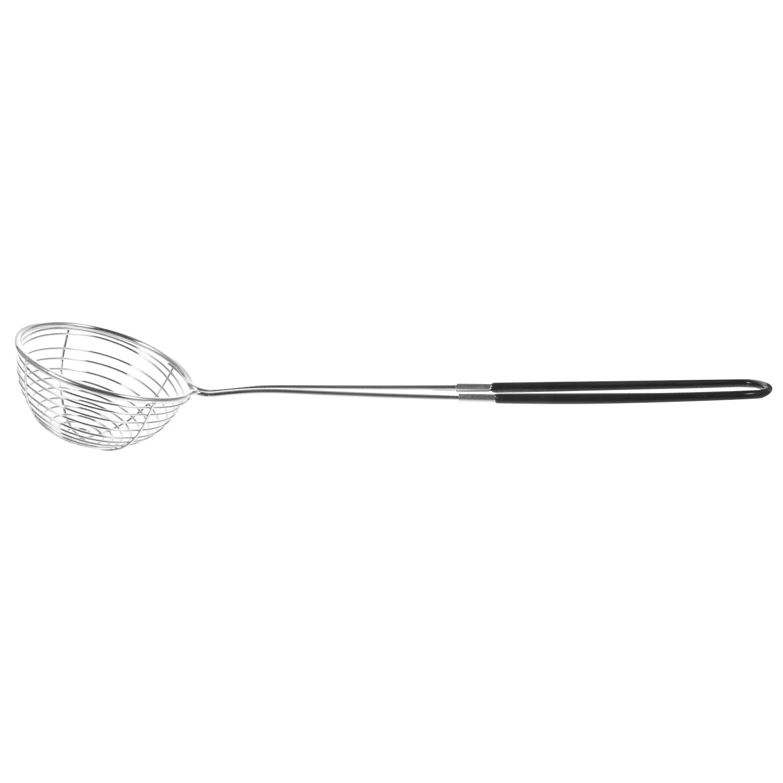 Spider Strainer Stainless Steel Spider Web Mesh Strainer Spoon Long Handle Kitchen Cooking Frying Oil Draining Ladle