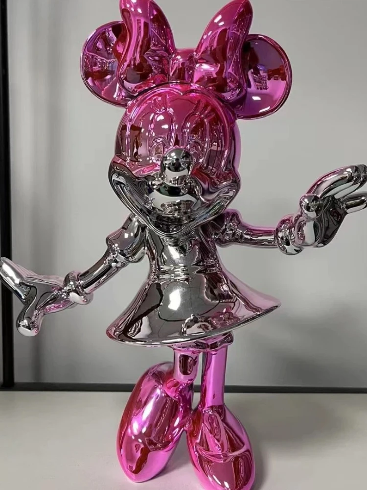 Disney Welkom Galvaniserende Mickey Minnie Pop Creatieve Luxe Cartoon Decoraties Trend Ornamenten Speelgoed Vakantie Kerstcadeau - afbeelding 2