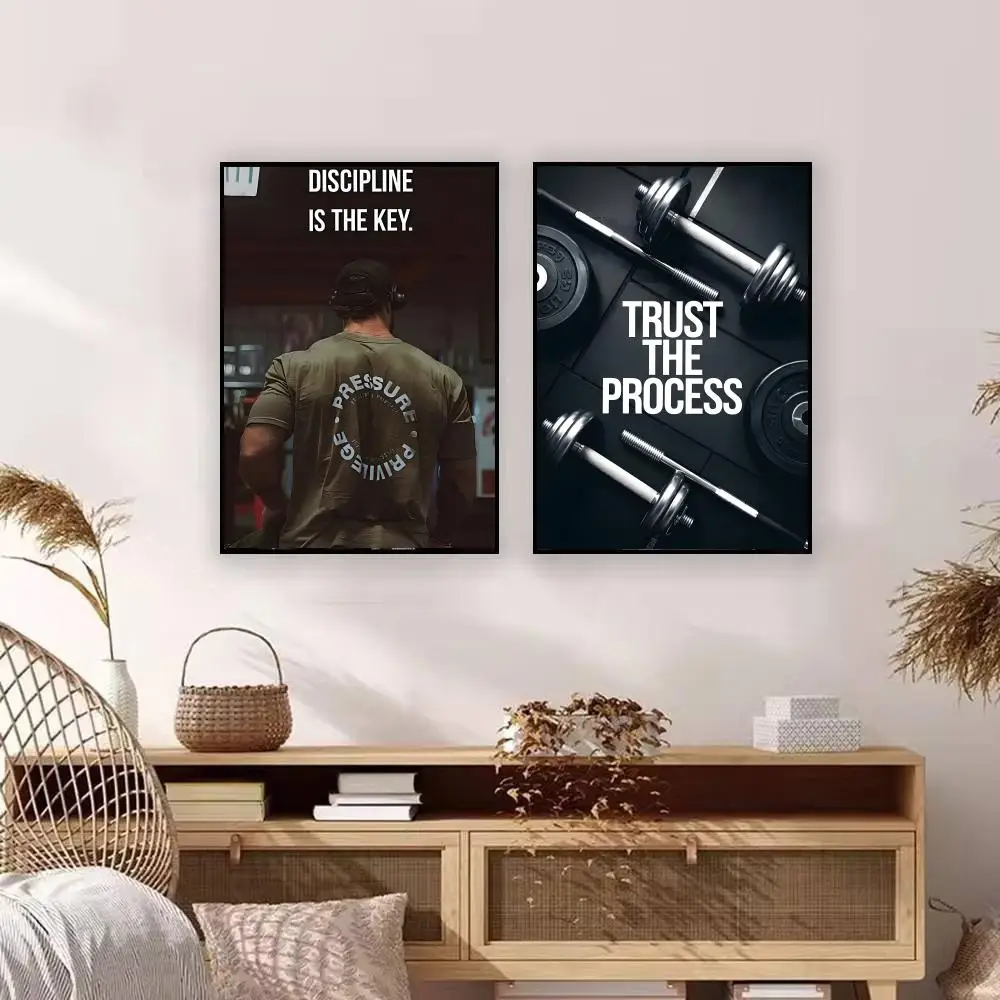 Art F-fitness motivation Poster Contemporary Graffiti Art Posters, Chic Wall Decor for Home, Studio, Office & Coffee Shop