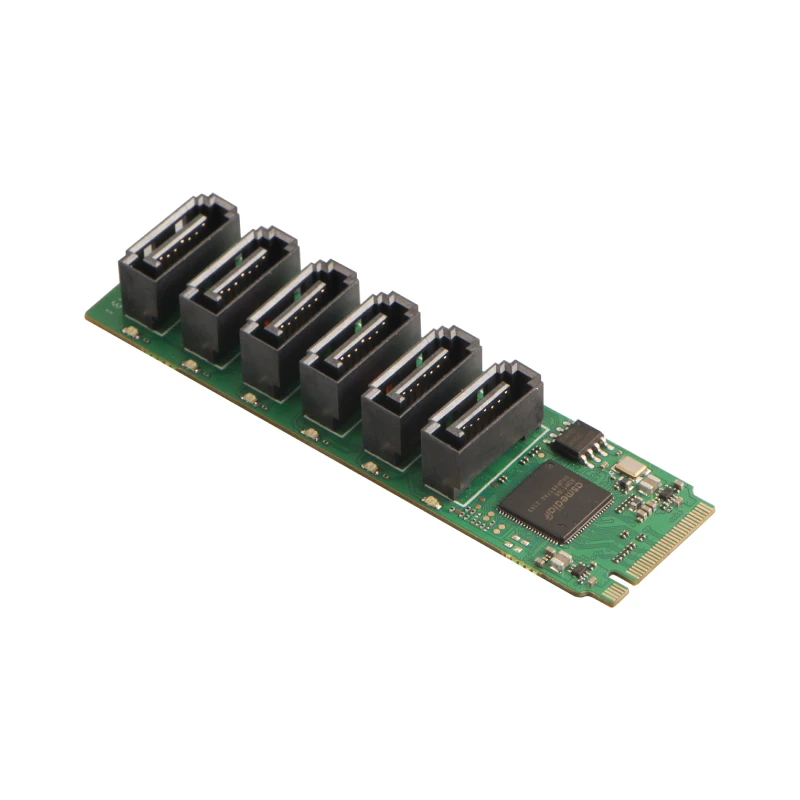 Radxa M.2 M Key to 6x SATA 3.0 Expansion Card