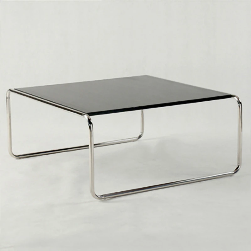 

Japanese Coffee Table Minimalist Designer Medieval Stainless Steel Square Table Coffee Tables Sofa Balcony Nordic Low Tea Table