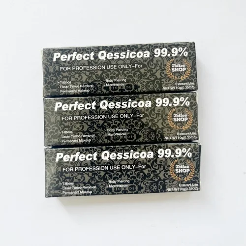 Imagen 2 del producto 2025 nuevo Original negro 99.9% crema de tatuaje antes de la cirugía maquillaje semipermanente belleza cuerpo cejas delineador de labios 10g