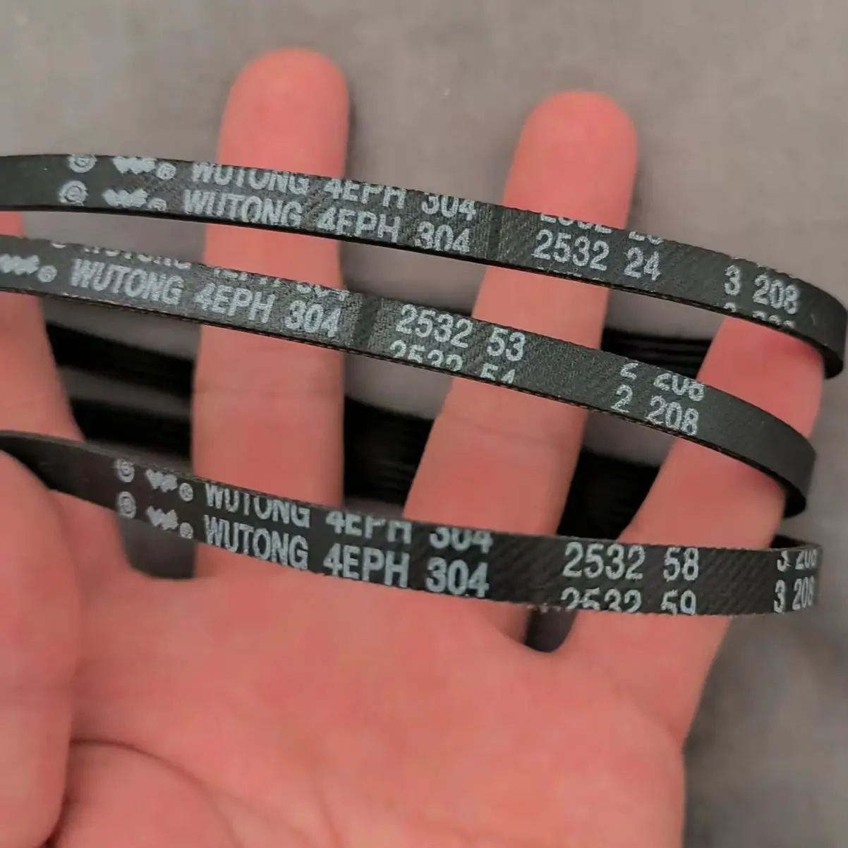 1Pc 100% Baru 4PHE304 4EPH304 EPH304 4PH304 PH304 304H4 Sabuk Pengering Roller Poly V Super Kecil 304 PHE