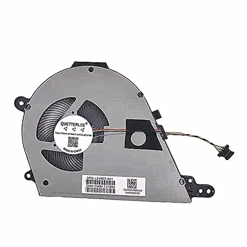 Replacement CPU Cooling Fan for HP Chromebook 15-DE 15-DE0003NA 15-de0517wm TPN-C140 Series