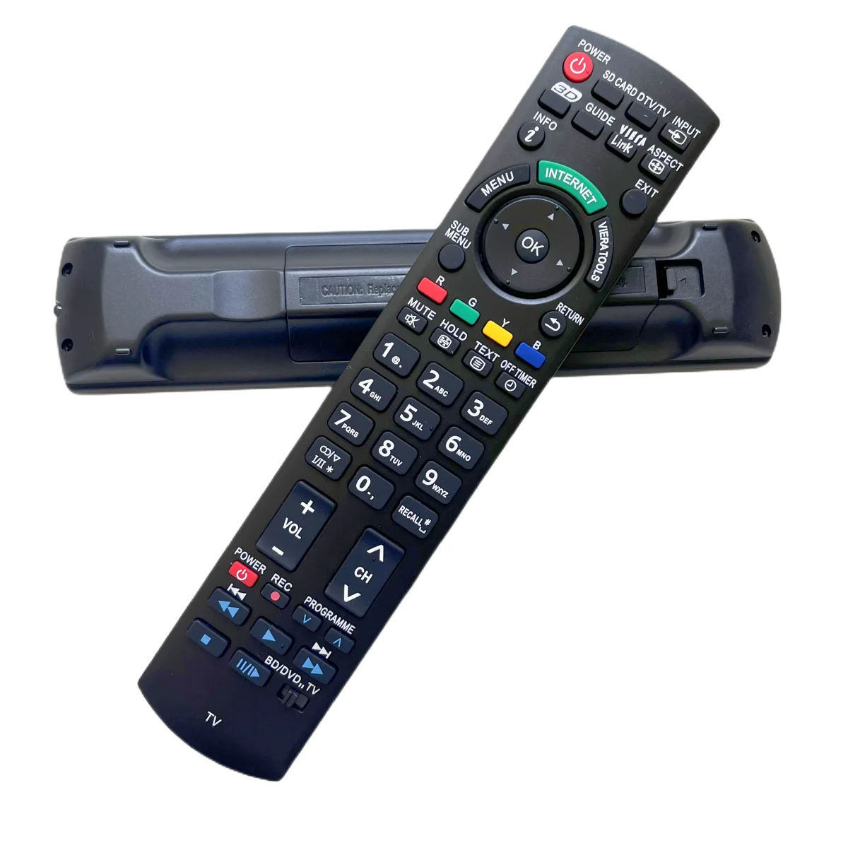 Replacement Remote Control for Panasonic TV TX-L42ETX54 TX-L42ETW60 TX-L47ET60E