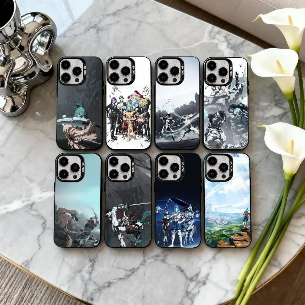 

Web Novel S-Shangri-La F-Frontier Phone Case For iPhone17,16,15,14,13,12,11 Plus,Pro Max Black Candy silver phone case