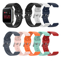 19mm Silicone Band for ID205 ID216/noise Colorfit Pro2 Pulse/SW020 SW021 SW022 SW023 SW025/haylou Solar LS01/Uwatch 3/Ufit Strap