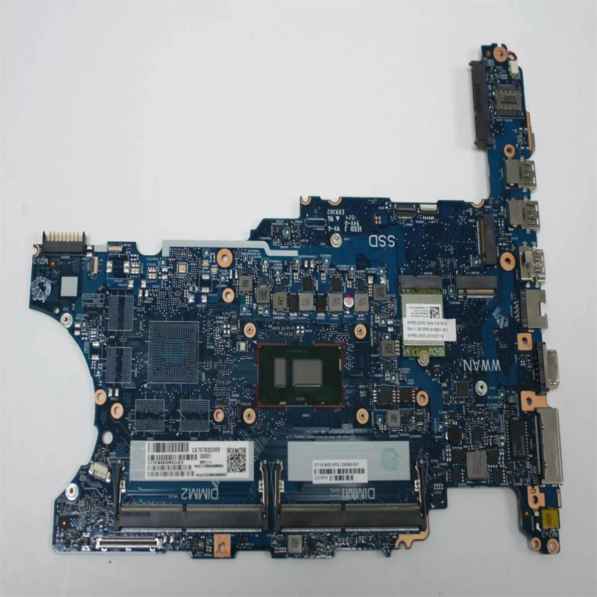 

L09569-601 Материнская плата для ноутбука HP Probook 640 G4 i5-8350U 100% полностью протестирована