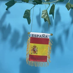 SKY FLAG bandera España para coche tipo banderín de poliéster