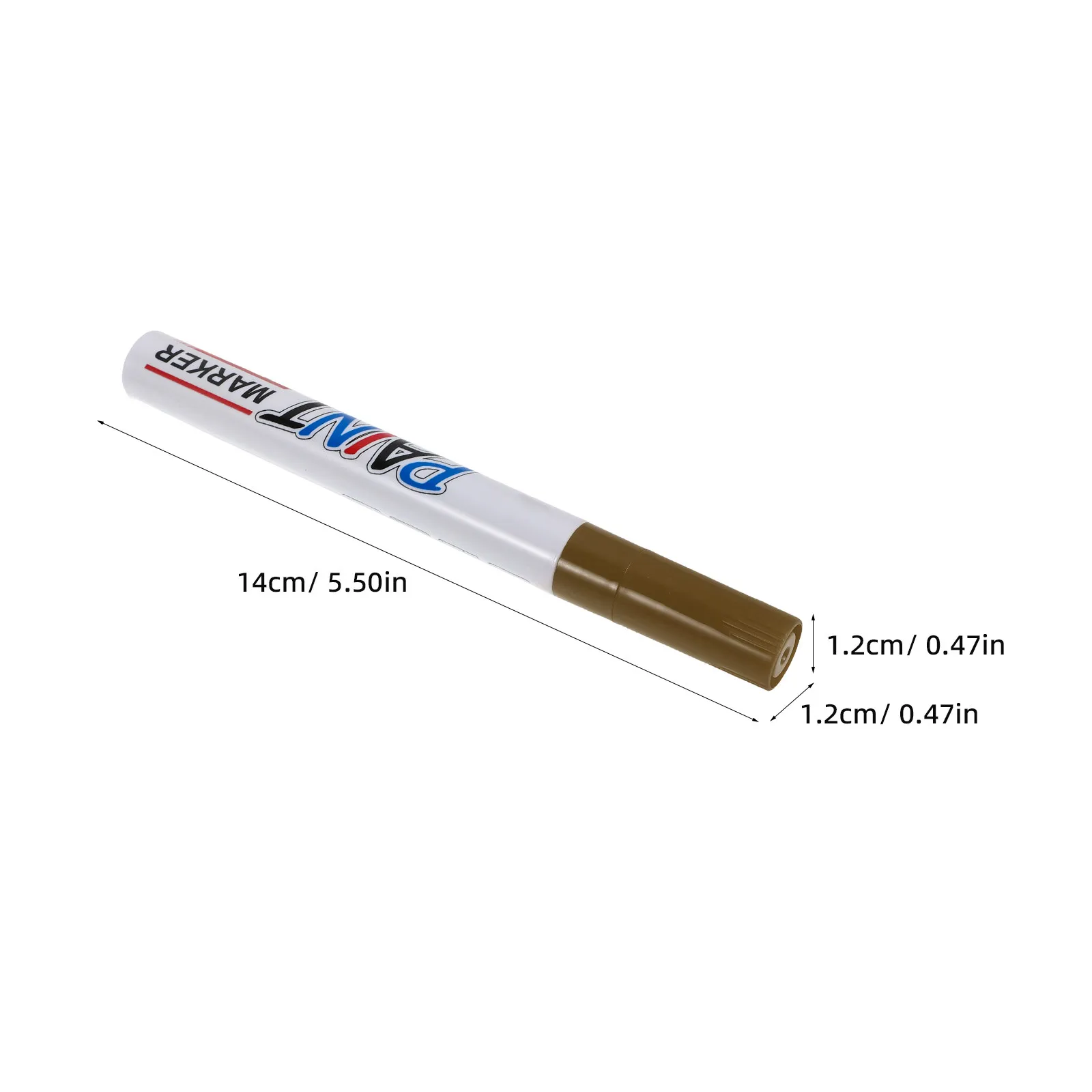10Pcs Tombstone Marker Pen Oil Based Paint Permanent Windproof Waterproof Headstone Restoration Pen for Granite Marble Rock