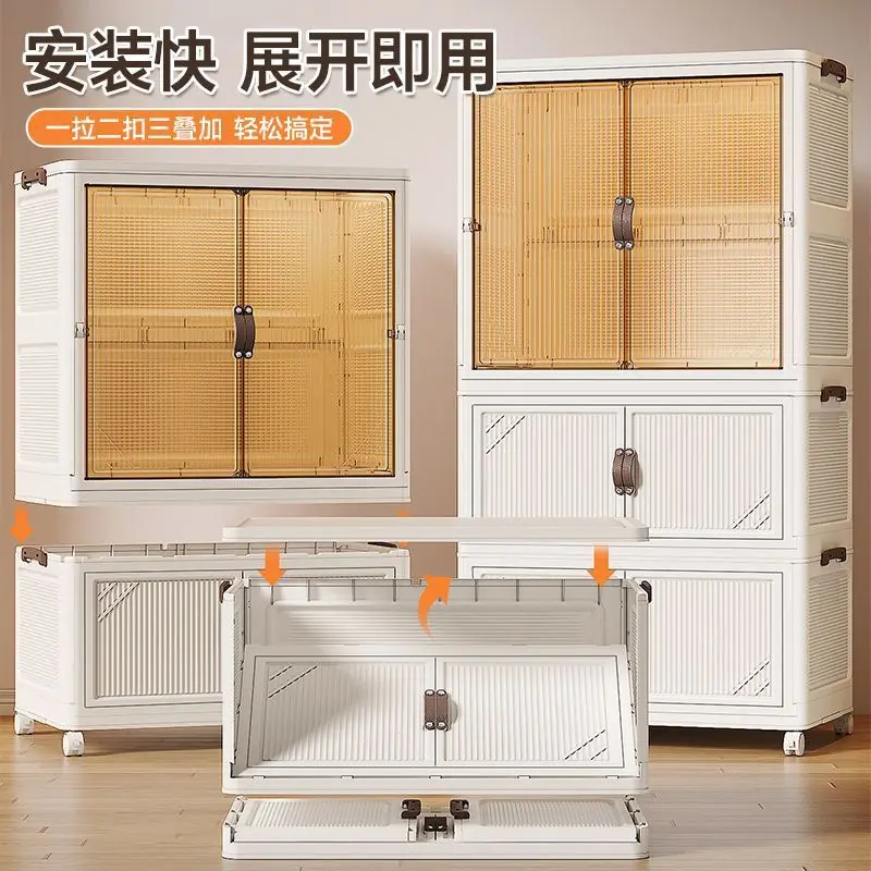 Simple wardrobe bedroom home 2026 new popular strong and durable children baby adult wardrobe rental house