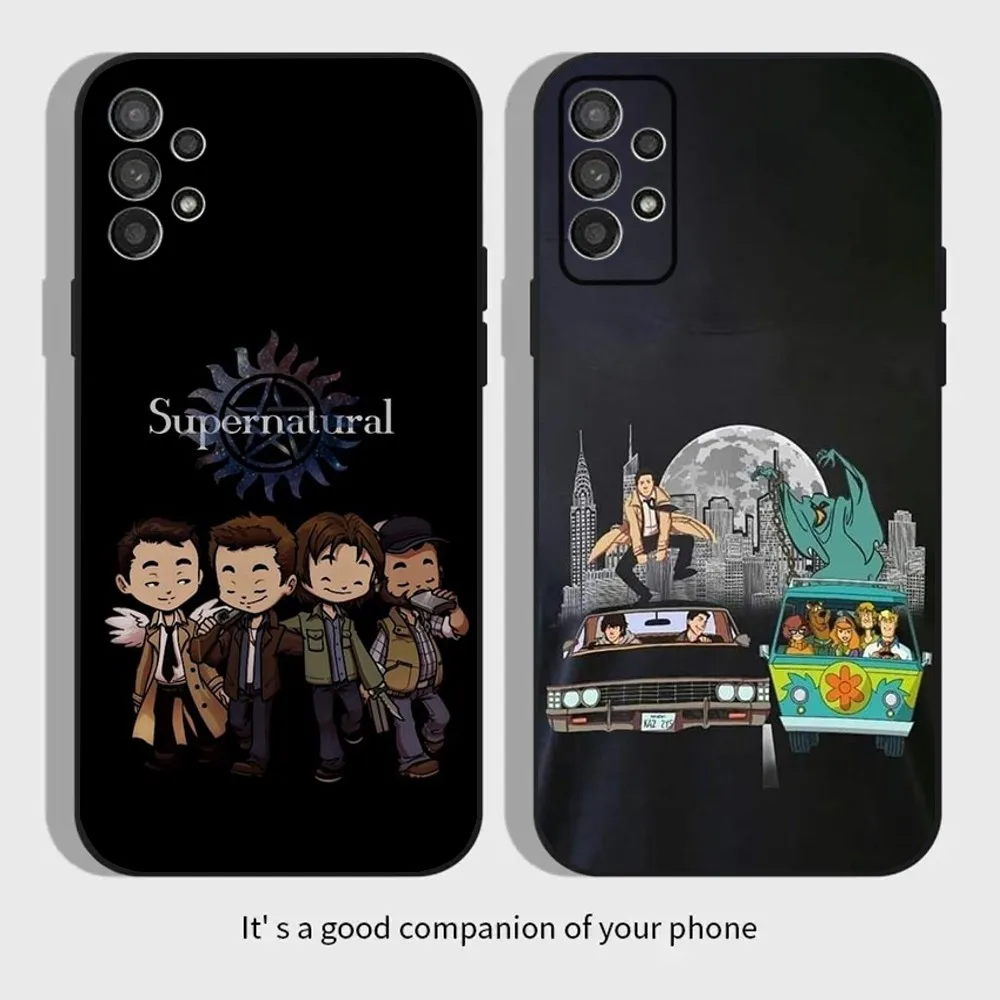 S-Supernatural-S Jared Padalecki TV Phone Case For Samsung Galaxy A13,A21s,A22,A31,A32,A52,A53,A71,A80,A91 Soft Black Cover