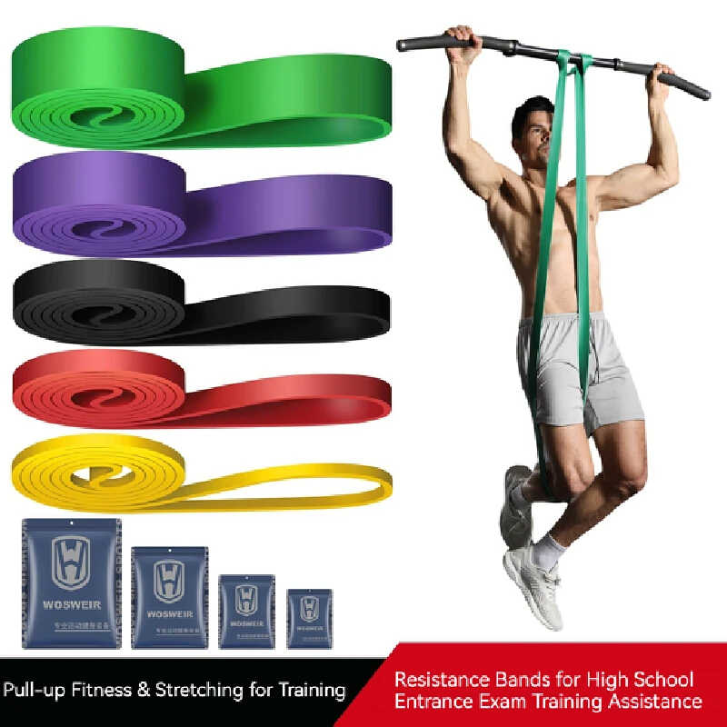 Pull Up Assistance Resistance Bands Set Fitness Exercise Bands Powerlifting Strength Training Yoga Stretch Assist Band Home Gym