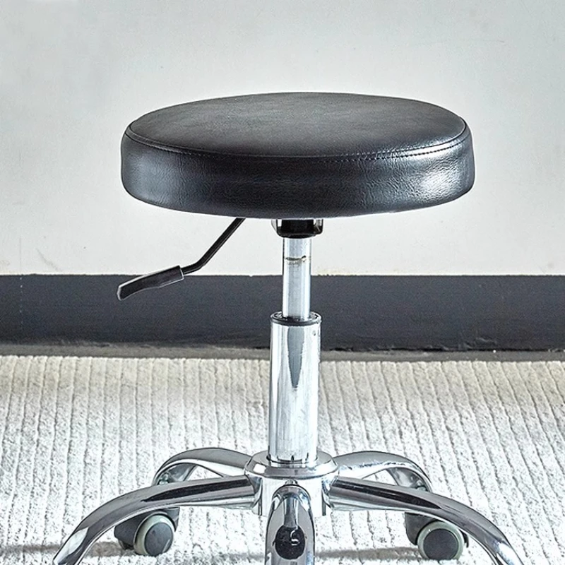 

Dentist Seat Beauty Chair Nail Art Hair Tattoo Swivel Chair Household Small Swivel Chair Sliding Wheelchair Physician
