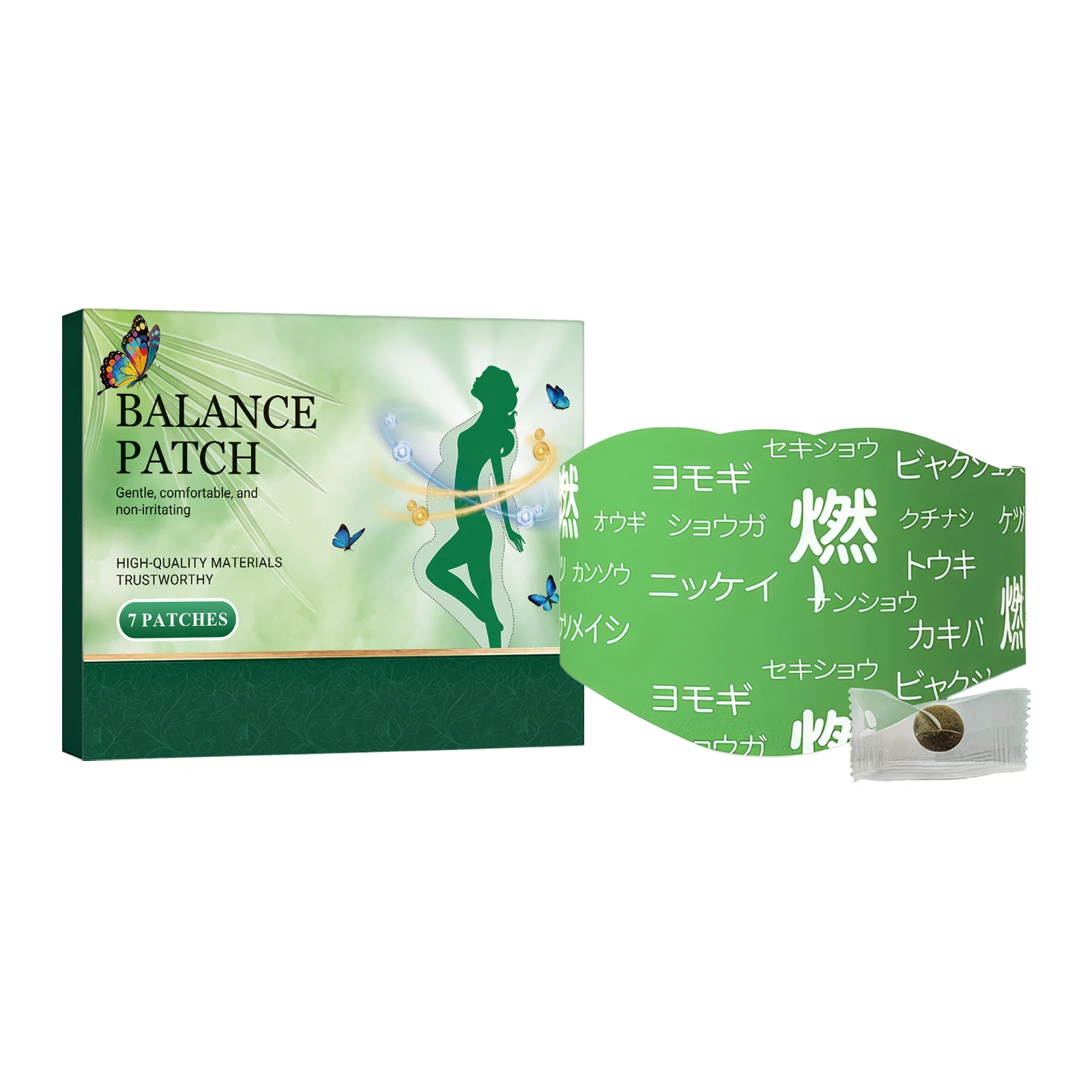 Herbal Body Shaping Patches For Weight Loss Fat Burning Abdomen Firming Slimming Improve Stomach Mugwort Belly Button Patches