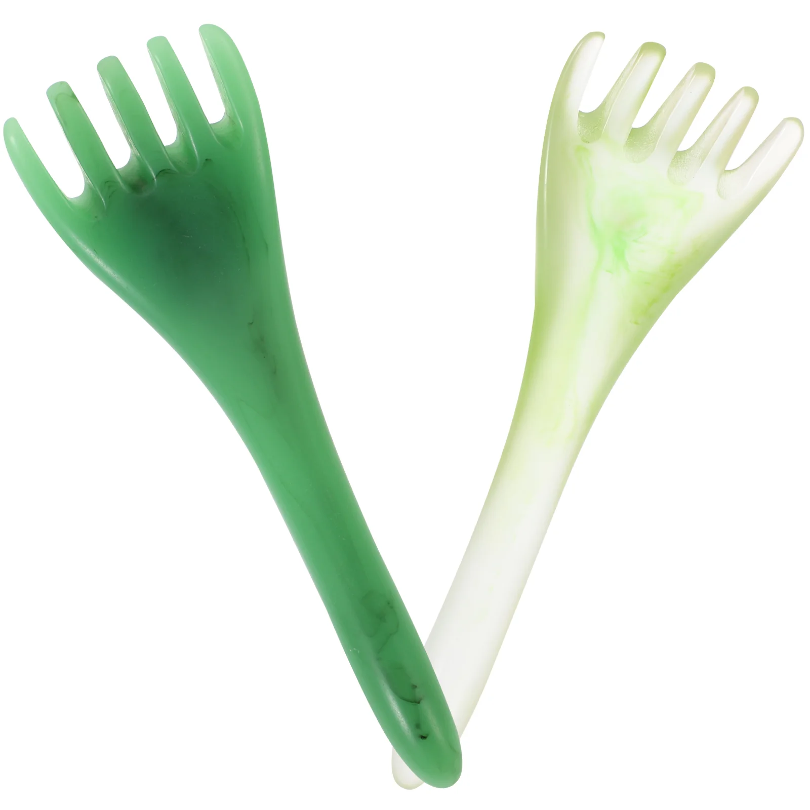 

Scalp Comb Scratcher Stone Jade Guasha Face Scraping Hair Tool Scraper Combs Massaging Whisk Growth Wide Tooth Board Roller