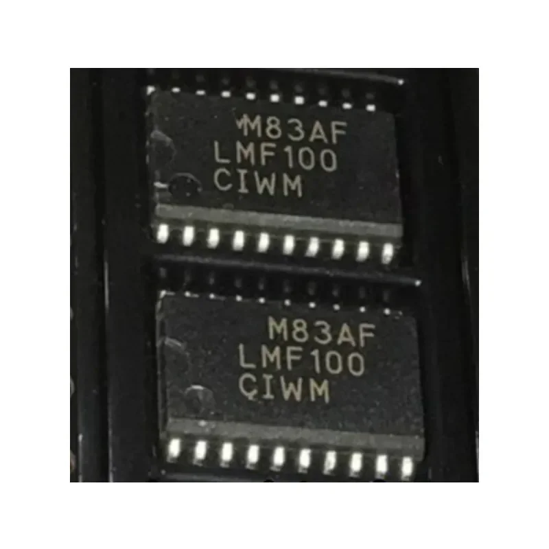 

5 шт., хорошее качество и дешевый IC LMF100 LMF100CIWM активный фильтр IC LMF100CIWMX SOP20, электрические компоненты