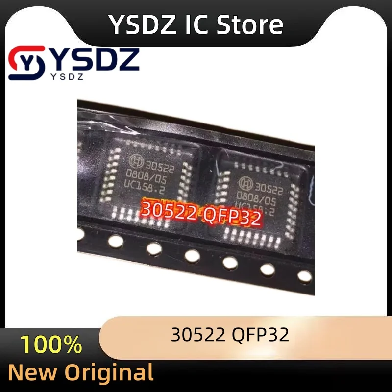 100-オリジナル-5-個-qfp32-ic-チップ-30522-自動車コンピューターボード車両用酸素センサー