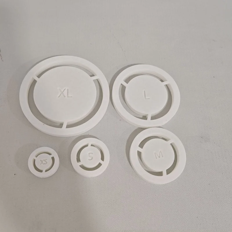 Pottery Foot Ring Template Set Consistent Base Centering Mold Clay Trimming Tool, DIY Handmade Ceramic Pottery Making Supplies