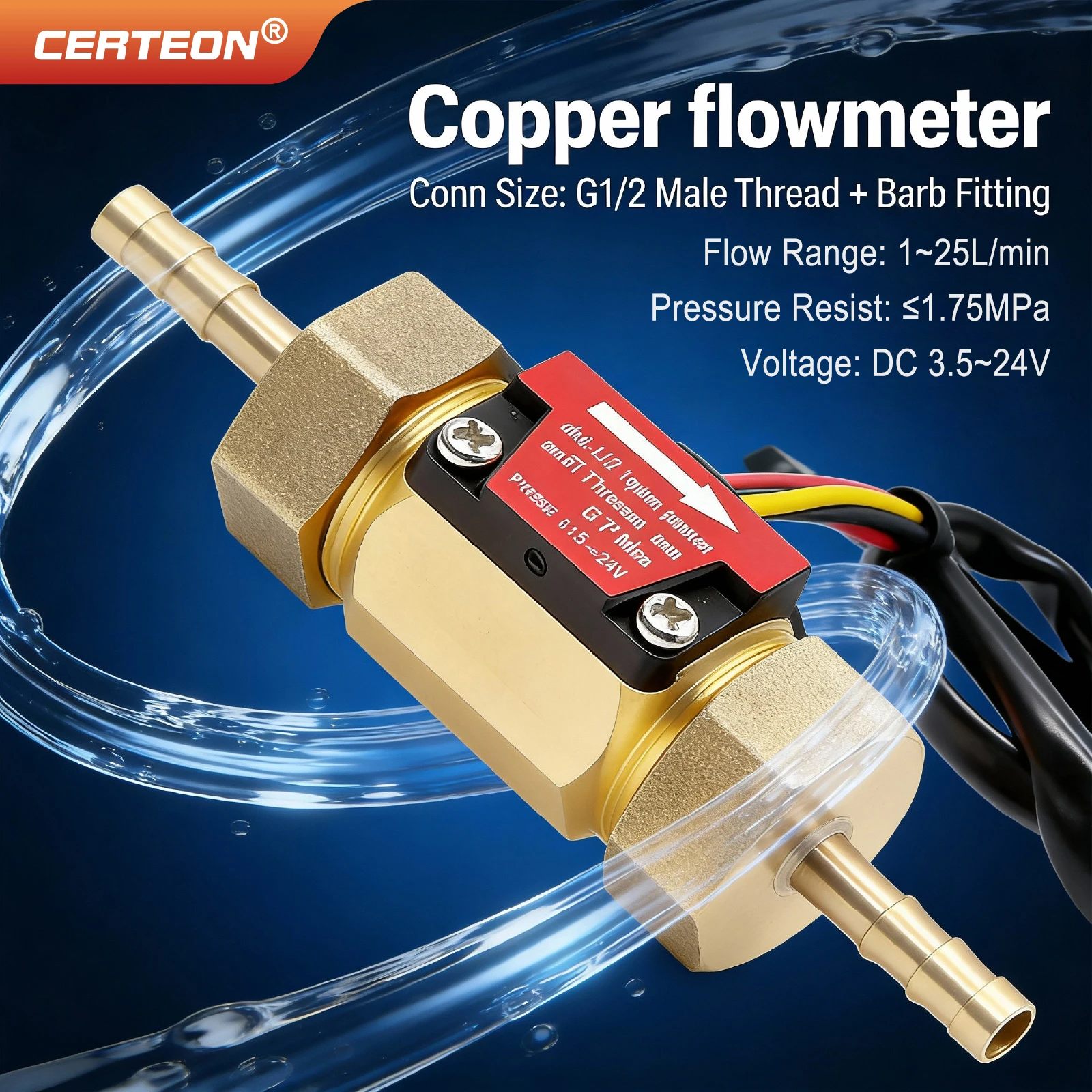 sensor-de-fluxo-de-Agua-hall-b1-medidor-de-fluxo-com-rotor-conector-torre-3-8-polegadas-compativel-mangueira