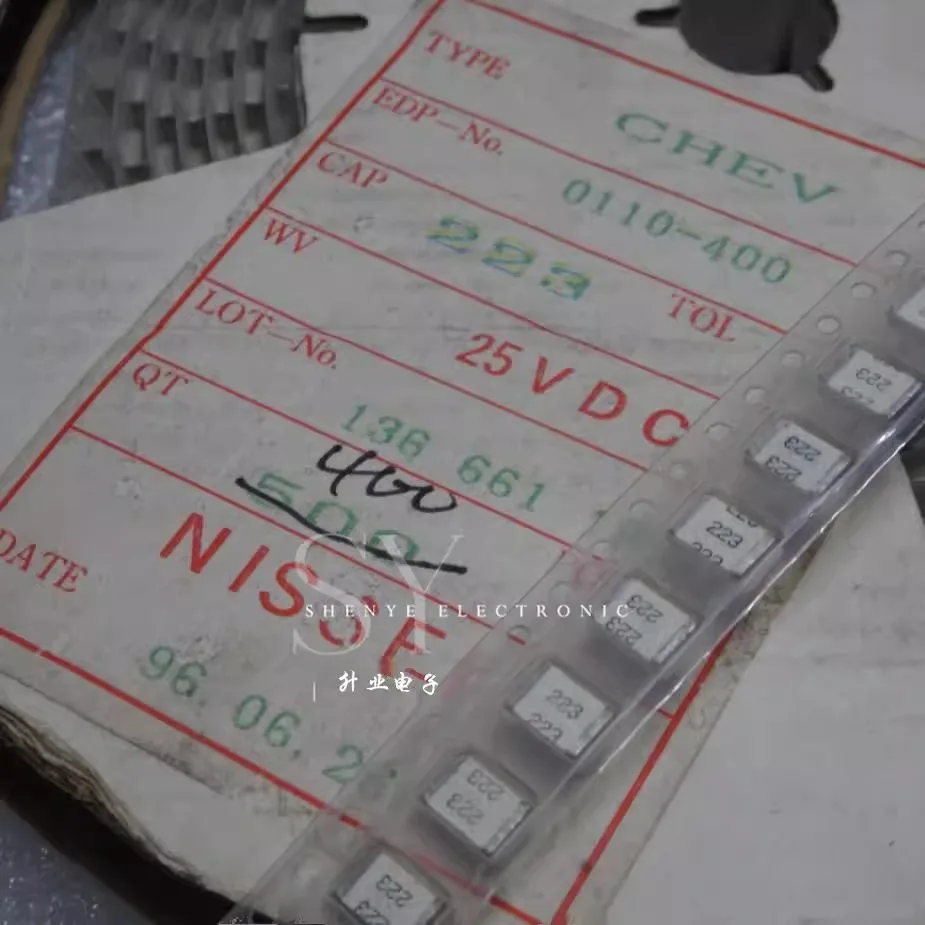 

20PCS/50PCS NIS 0.022uf/25v 22nf 223 New chip film capacitor