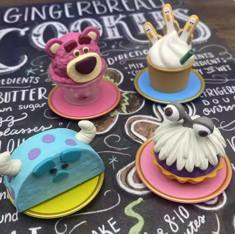 

Новая аниме-фигурка: клубничный медведь Абу, серия «Вкусные десерты», коллекционная фигурка, украшение для рабочего стола, праздничные подарки-сюрпризы