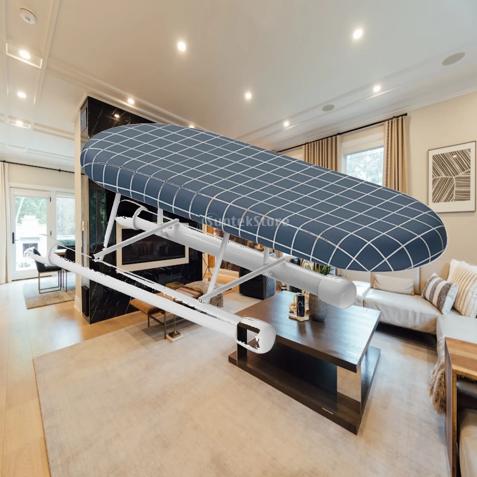Ironing Board Portable Steel Compact Foldable Legs Tabletop Iron Rack for Home or Wardrobe Organization