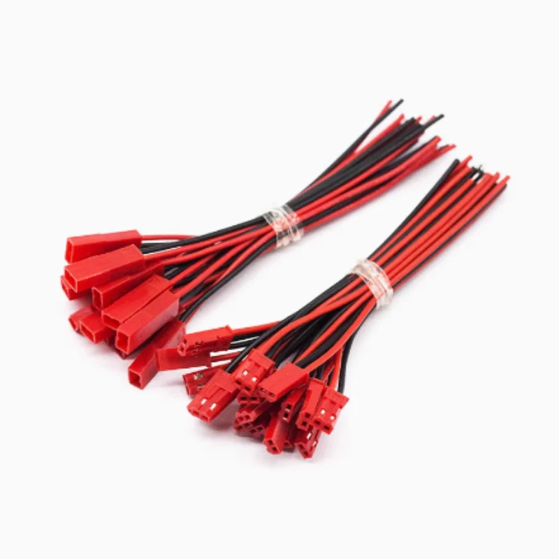 20pcs Male&Female Connector JST Plug Cable DIY 2 Pin Connectors Terminals
