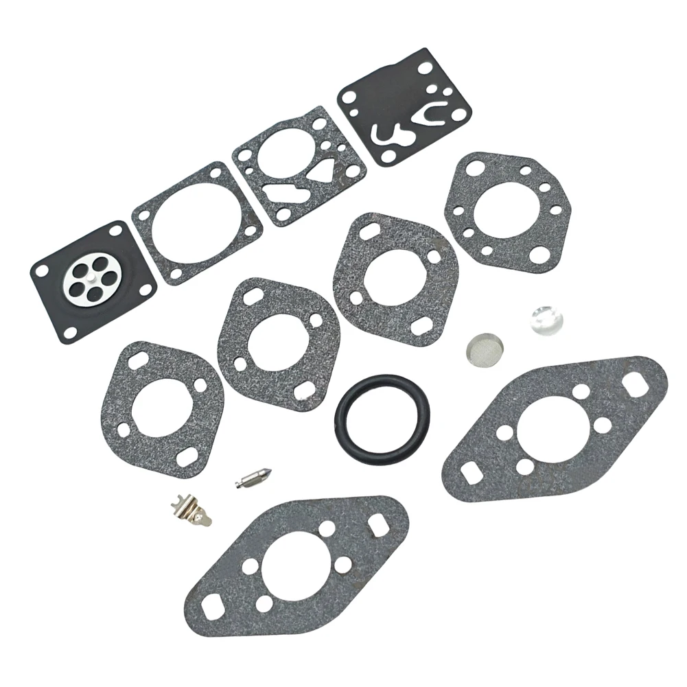 

15 Piece Carburetor Gasket Kit for Tecumseh 640347 and For Tillotson TM049XA Series Small Engine Carburetor Replacement Parts