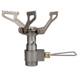 BRS3000T Portable Gas Stove, Lightweight Titanium Alloy Stove, High Efficiency, Perfect for Outdoor Cooking and Camping