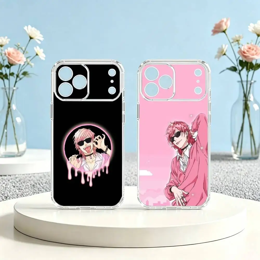Yarichin Club Ayato-O Yuri Phone Case For iPhone 17 16 15 14 13 12 11 Mini Pro Max Plus Transparent Cove Gift
