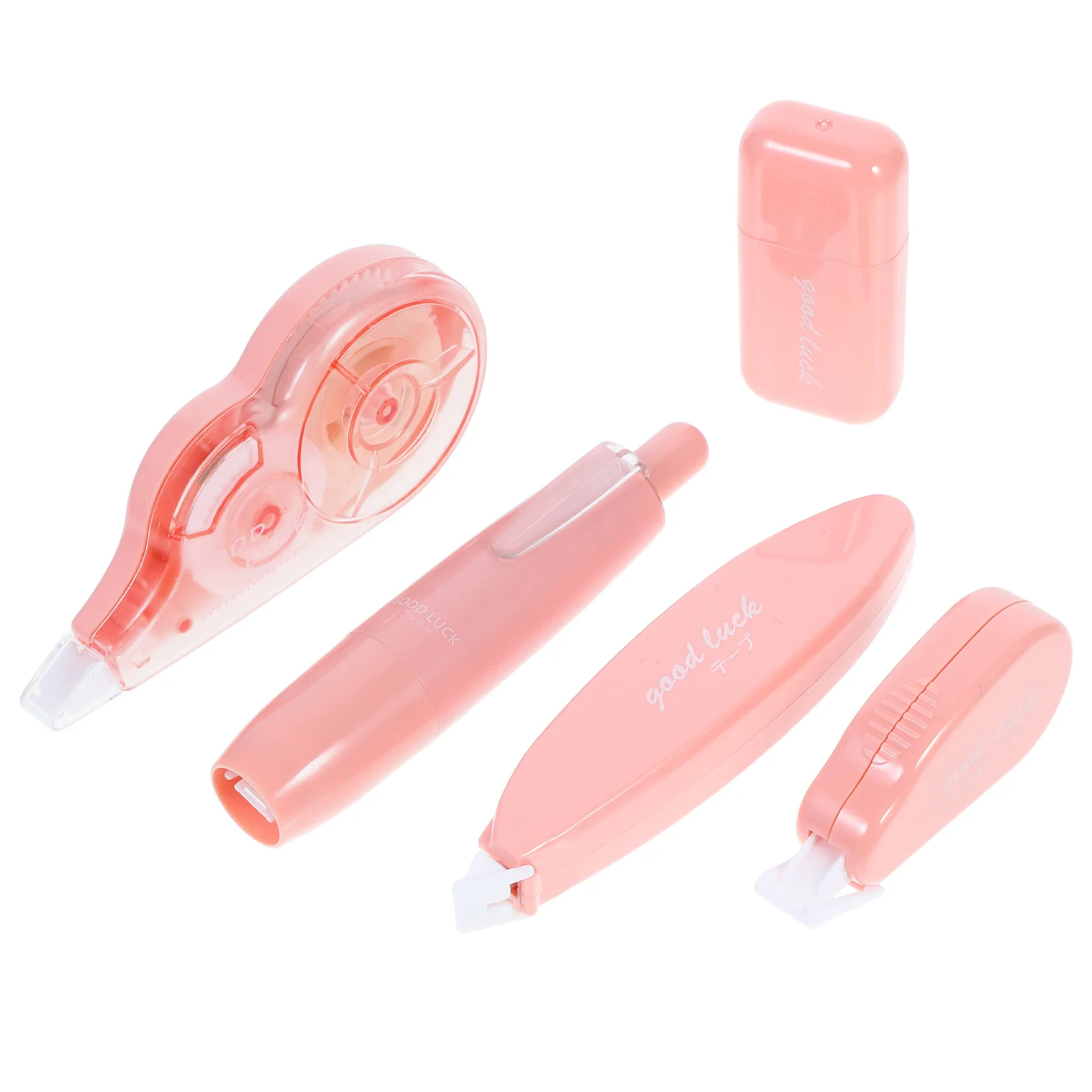 5pcs Correction Tape Set Multifunctional Portable Pet Material Smooth Roller Quiet Operation For School Office Journal Note