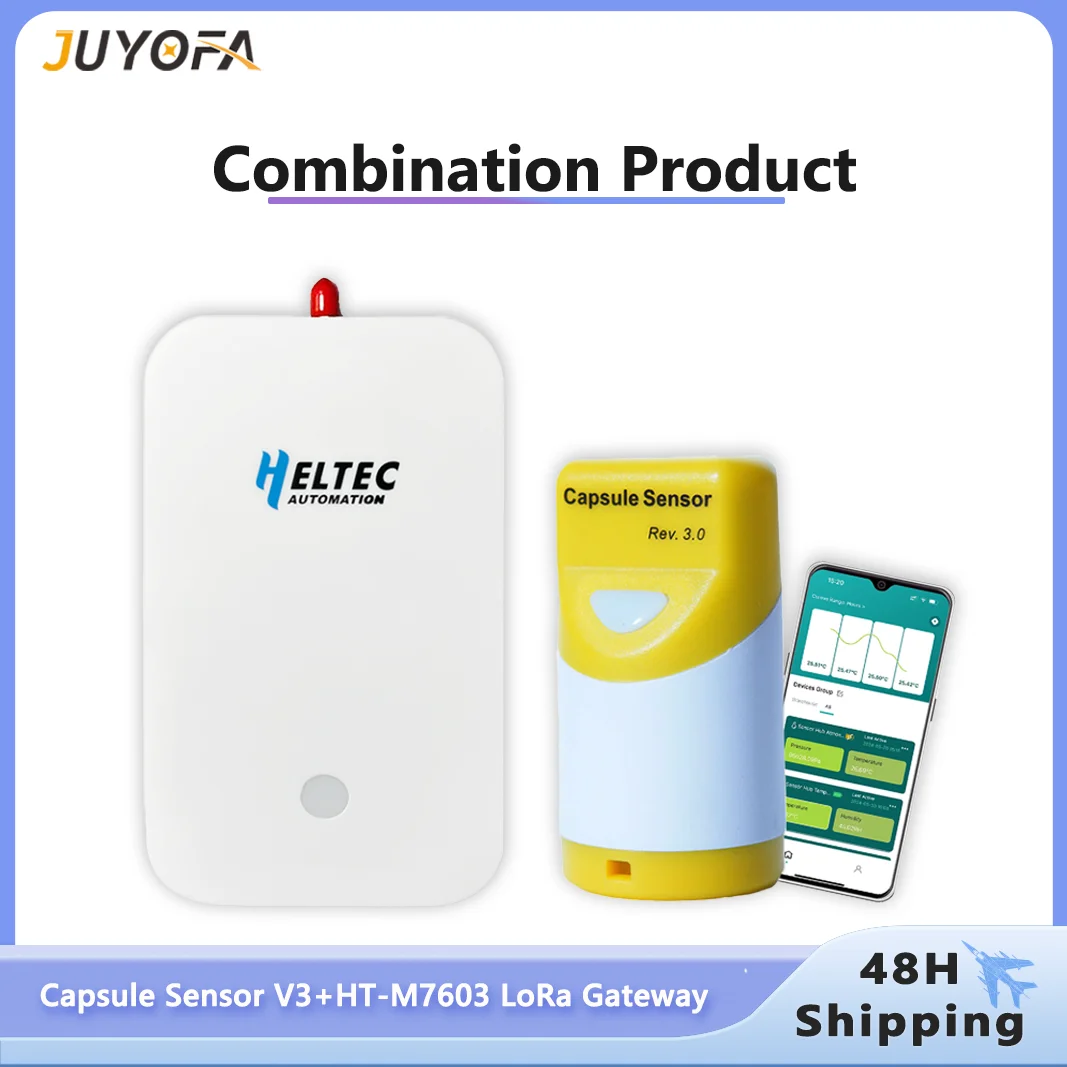 ESP32 Heletc LoRa LoRaWAN HT-M7603 Indoor Gateway Hotspot Capsule Sensor V3 Portable Wireless Ethernet WiFi BLE IOT 868/915MHz