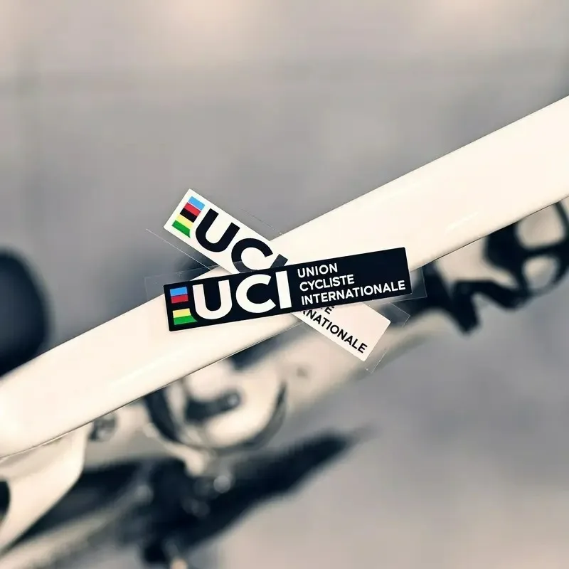 

Automobiles - Aerodynamically Designed UCI Road Cycling Alliance Outdoor Scratch Resistant Sticker for Road Bikes, Motorcycles