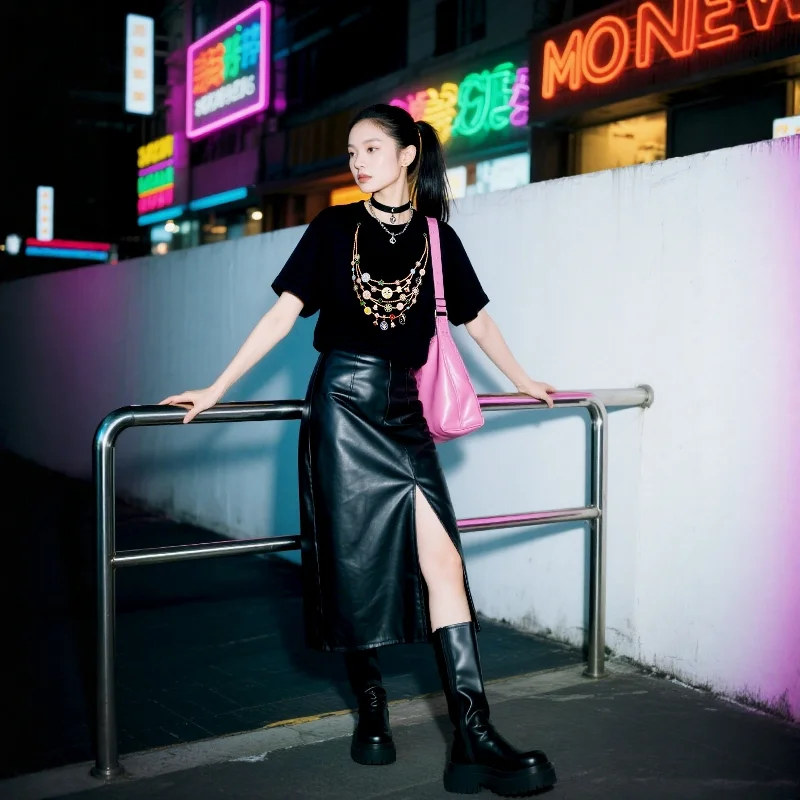 Elegancka koszulka damska z krótkim rękawem w stylu europejskim z nadrukiem biżuterii, oryginalny projekt, luksusowy wygląd, modna odzież uliczna.